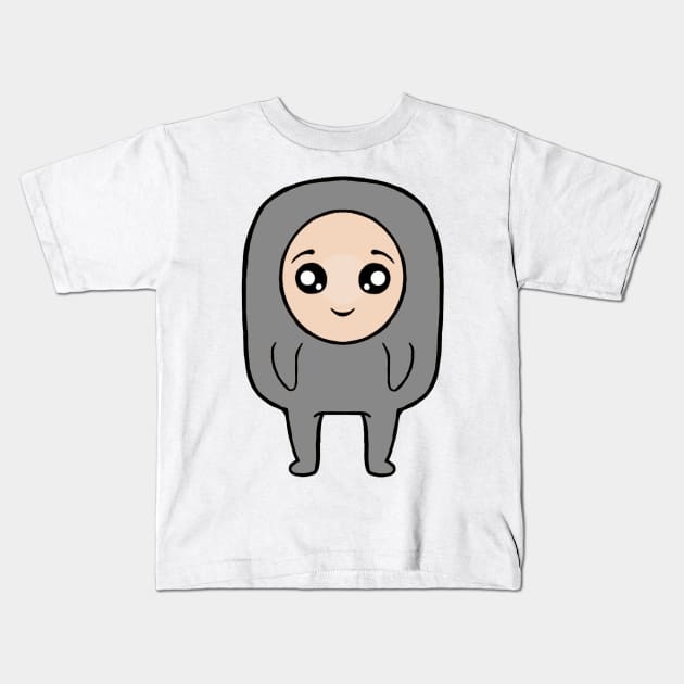 Klaus The Colostomy Bag (Grey) Kids T-Shirt by CaitlynConnor